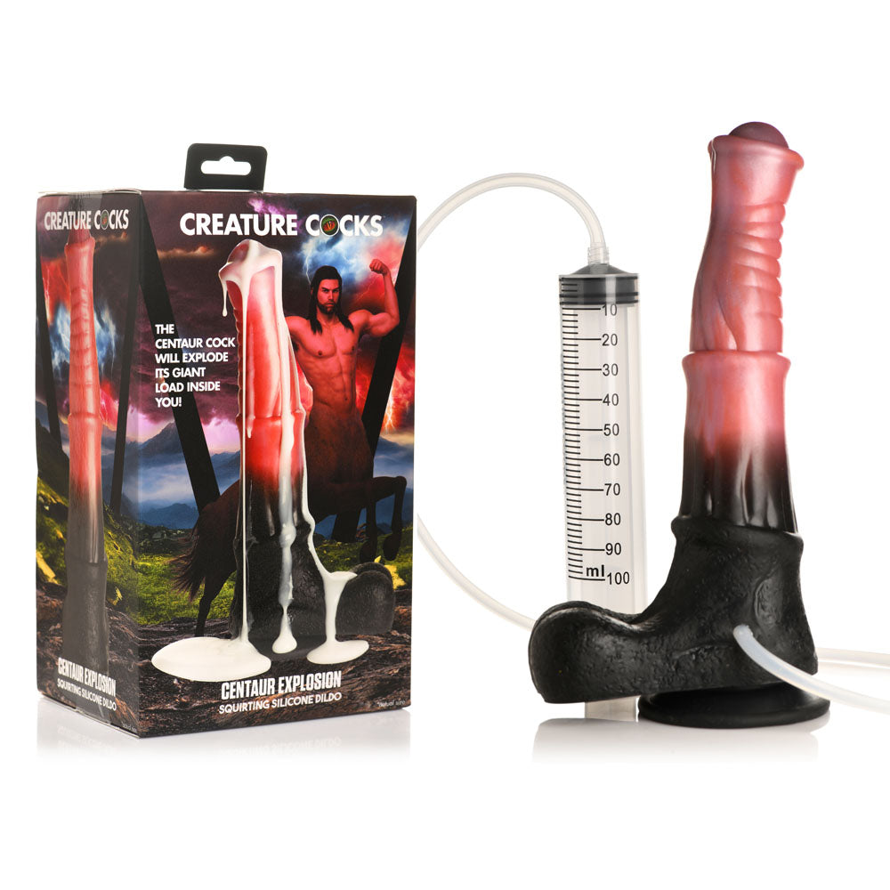 Creature Cocks Centaur Explosion Squirting Dildo - Club X